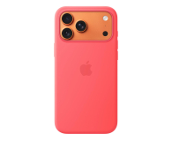 APPLE Silikonowe etui do iPhone 17 Pro Max MagSafe różowa guawa - 1506114 - zdjęcie 1
